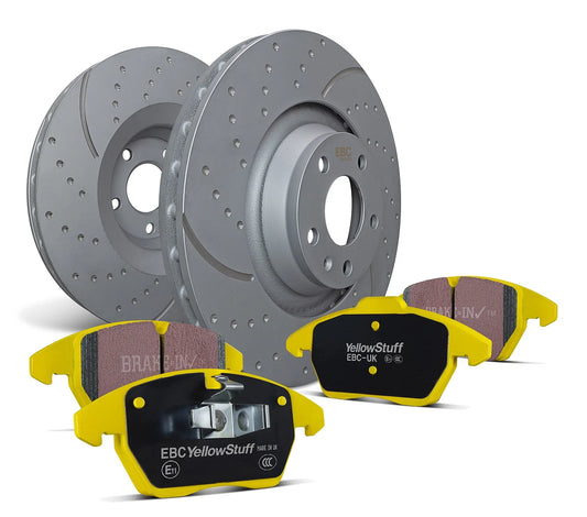 EBC S5 Brake Pad and Rotor Kit
