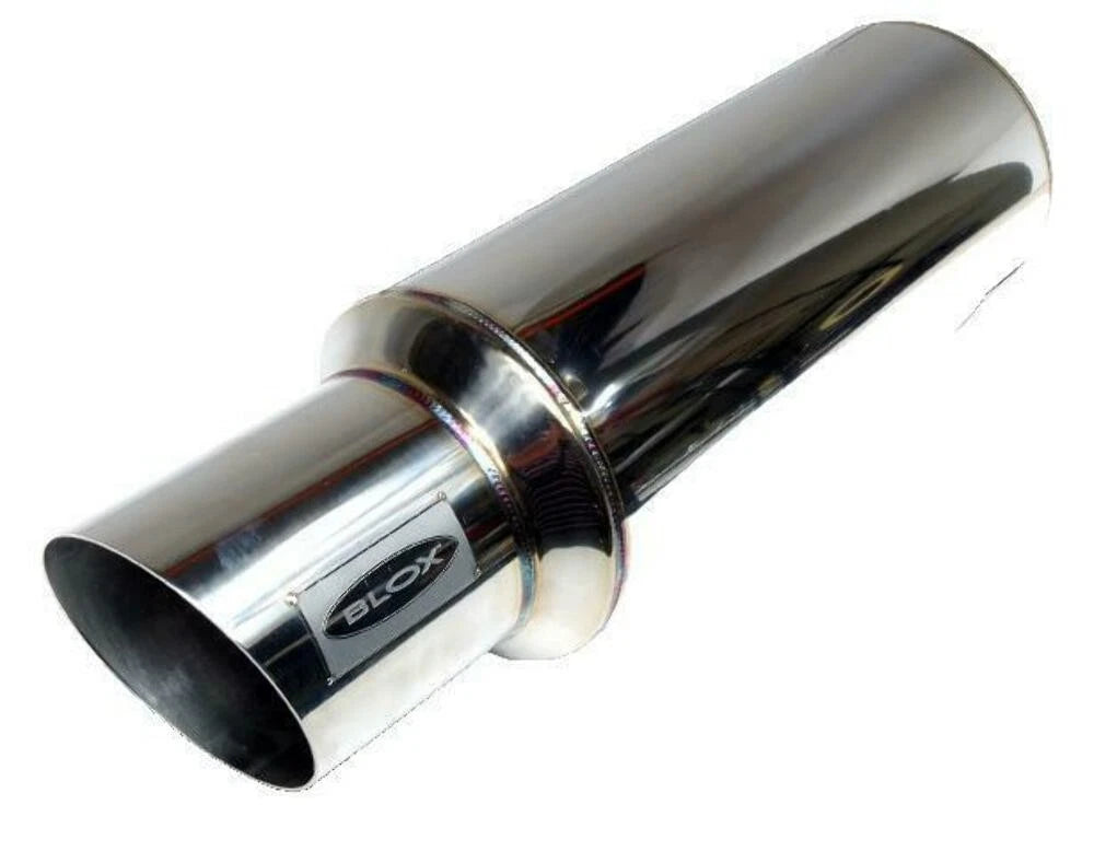 BLOX Racing N1 Muffler with Angled Tip (BXEX-00100)