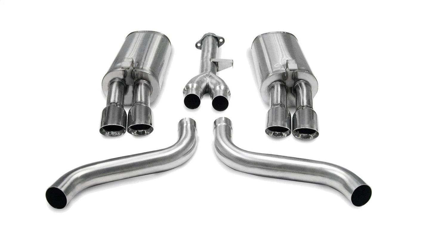 CORSA Sport / 2.5 in Cat-Back 3.5 in Twin Tips | 1986-1991 Corvette C4 L98 (14115)