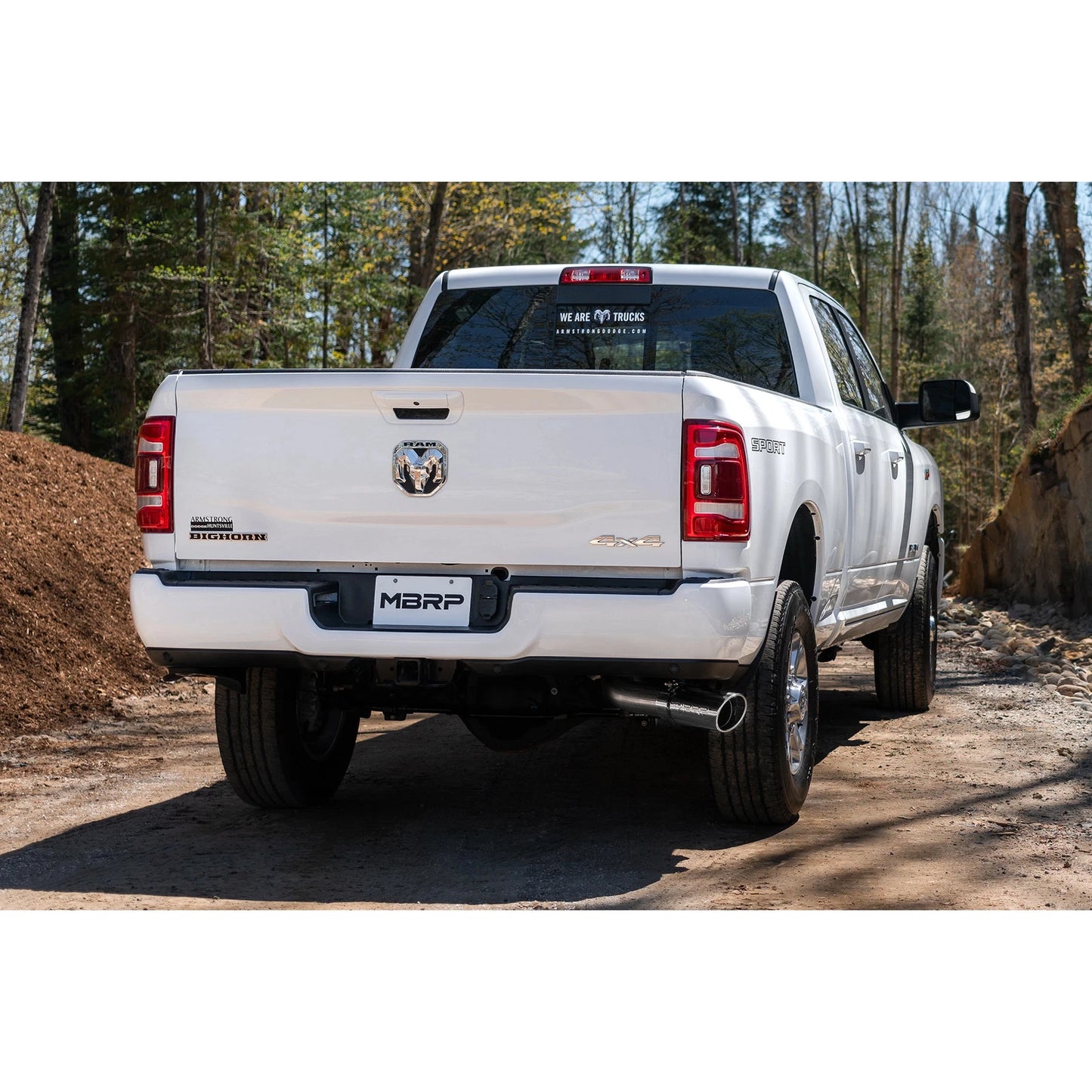 MBRP 4in Pro Series Cat-Back | Ram 2500/3500 14+ 6.4L Hemi (S5149304)