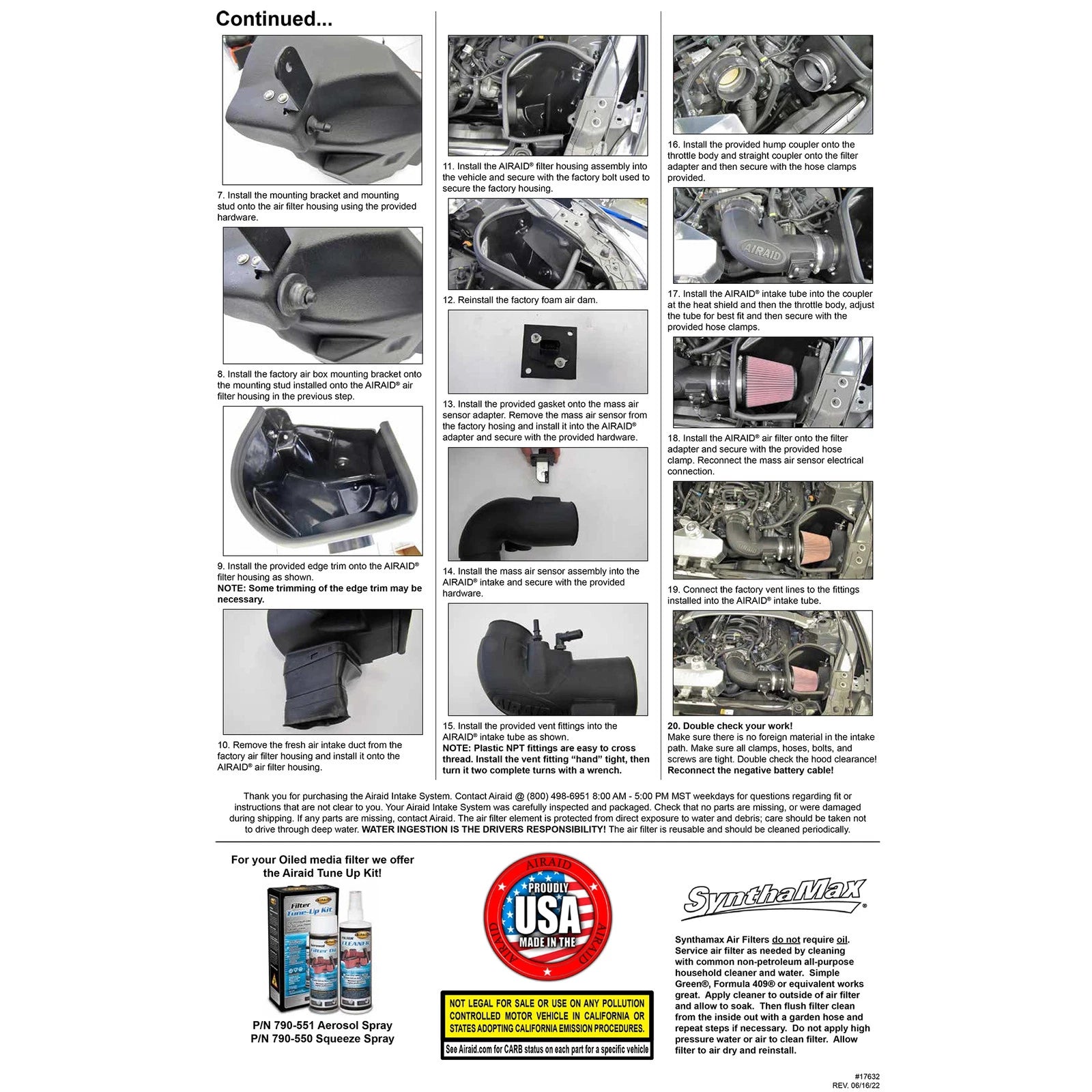 Airaid Performance Air Intake System | Ford Mustang Shelby 5.2L (16-18) (454-378)