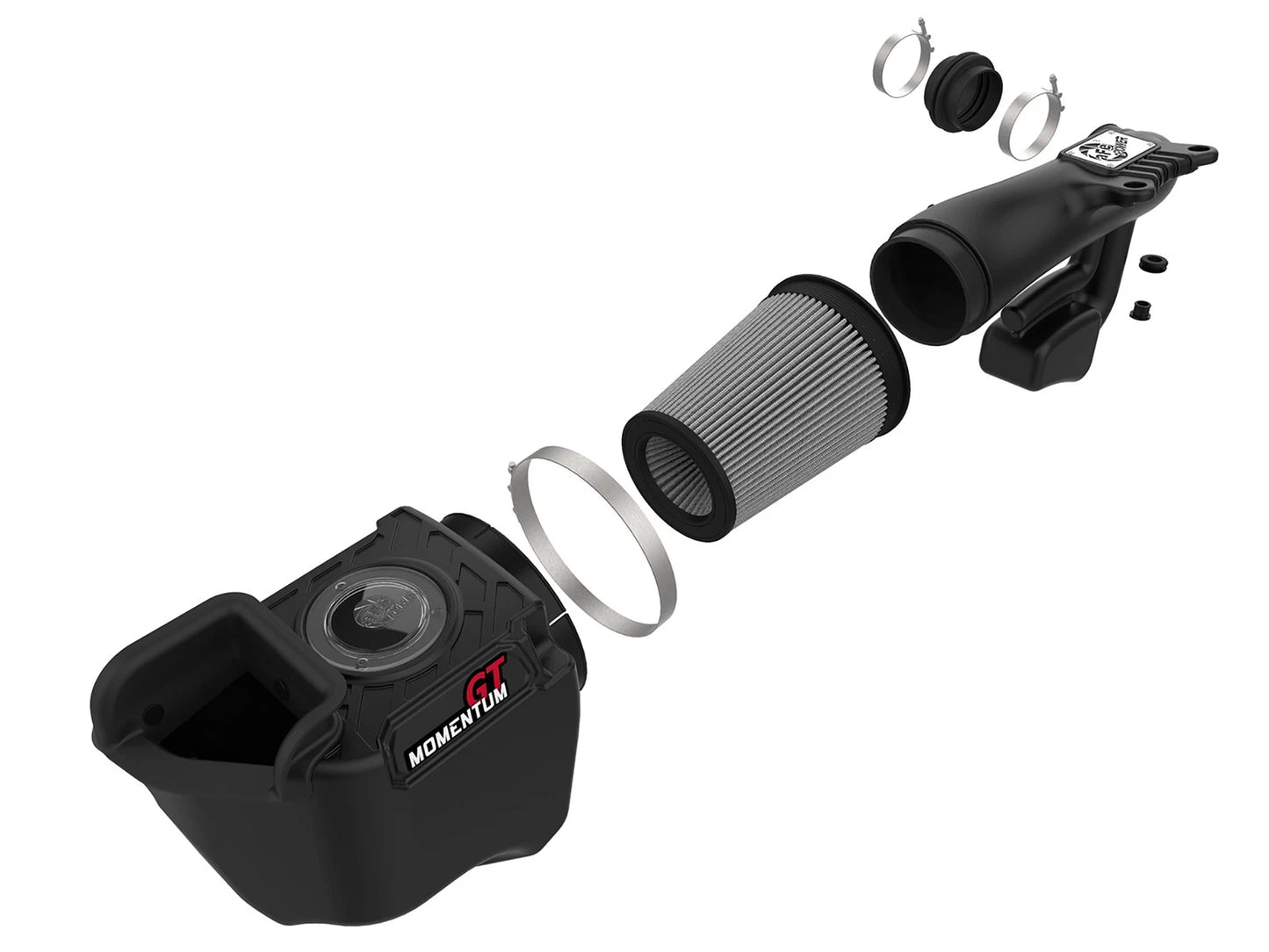 aFe Momentum GT Pro DRY S Cold Air Intake System | Jeep Wrangler JK V6 3.6L (12-18) (51-76212)