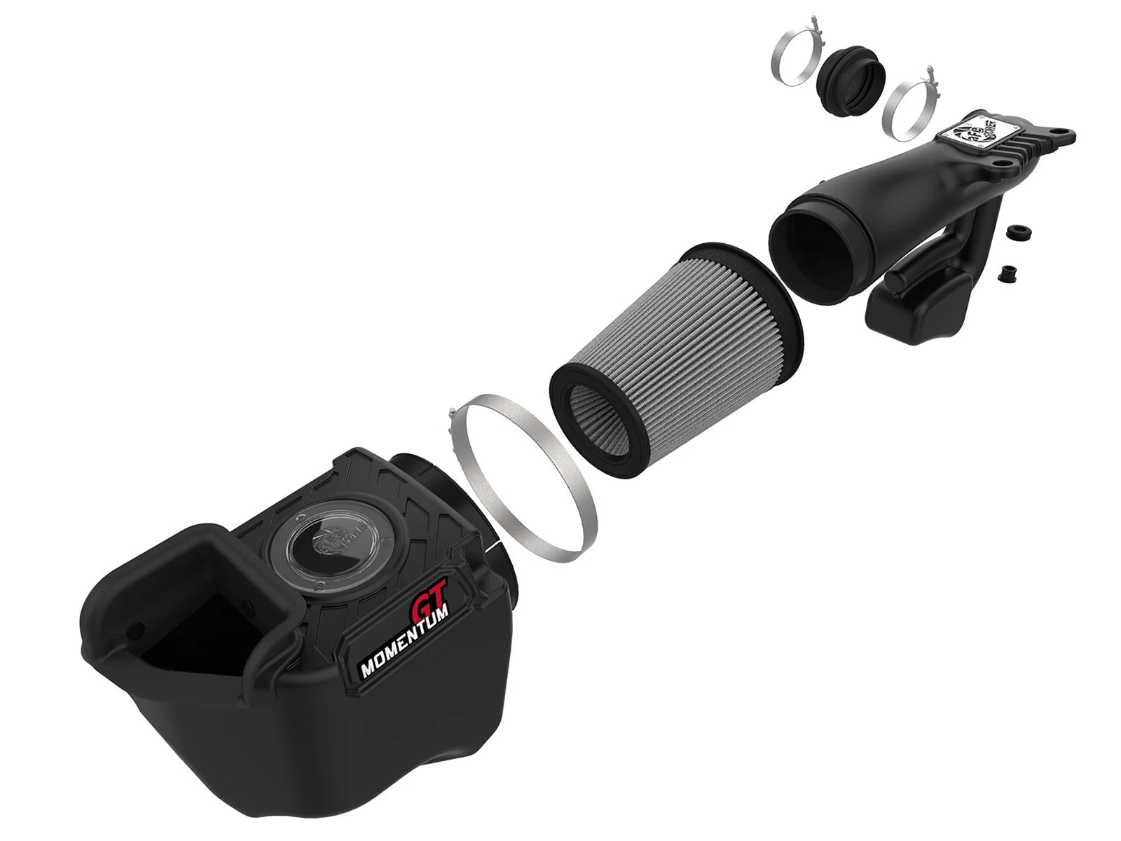 aFe Momentum GT Pro DRY S Cold Air Intake System | Jeep Wrangler JK V6 3.6L (12-18) (51-76212)