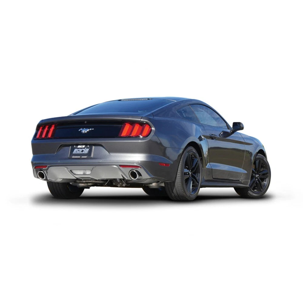 Borla Cat-Back Exhaust System - S-Type | 2015-2017 Ford Mustang Coupe 3.7L (140587)