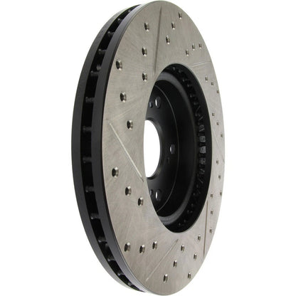 StopTech 127.40046L Front Left Drilled Brake Rotor for 04-14 TSX / 03-12 Accord