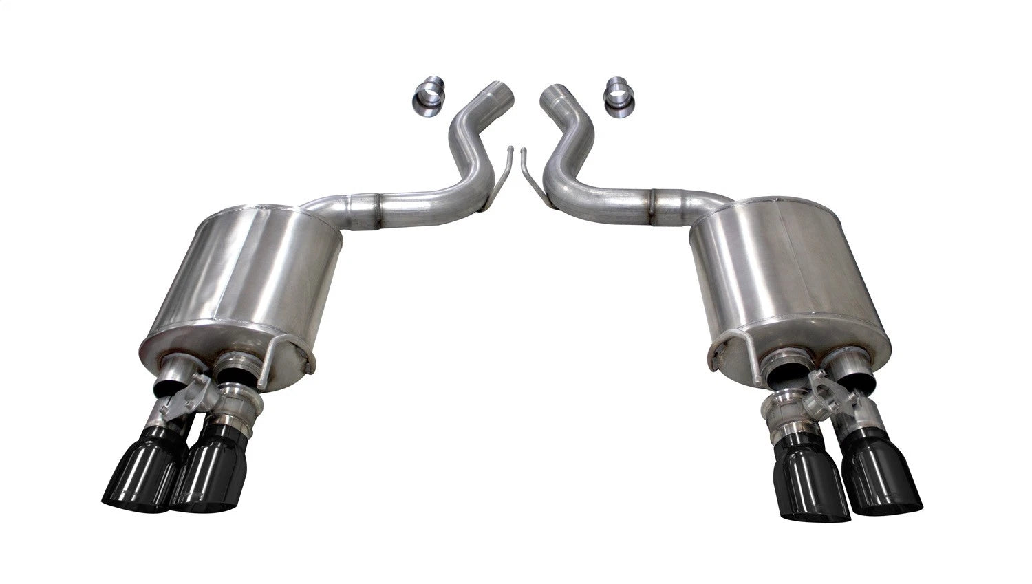 CORSA Sport Valved / 3.0 in Axle-Back 4.0 in Twin Tips | 2018-2023 Mustang GT Coupe (21002)