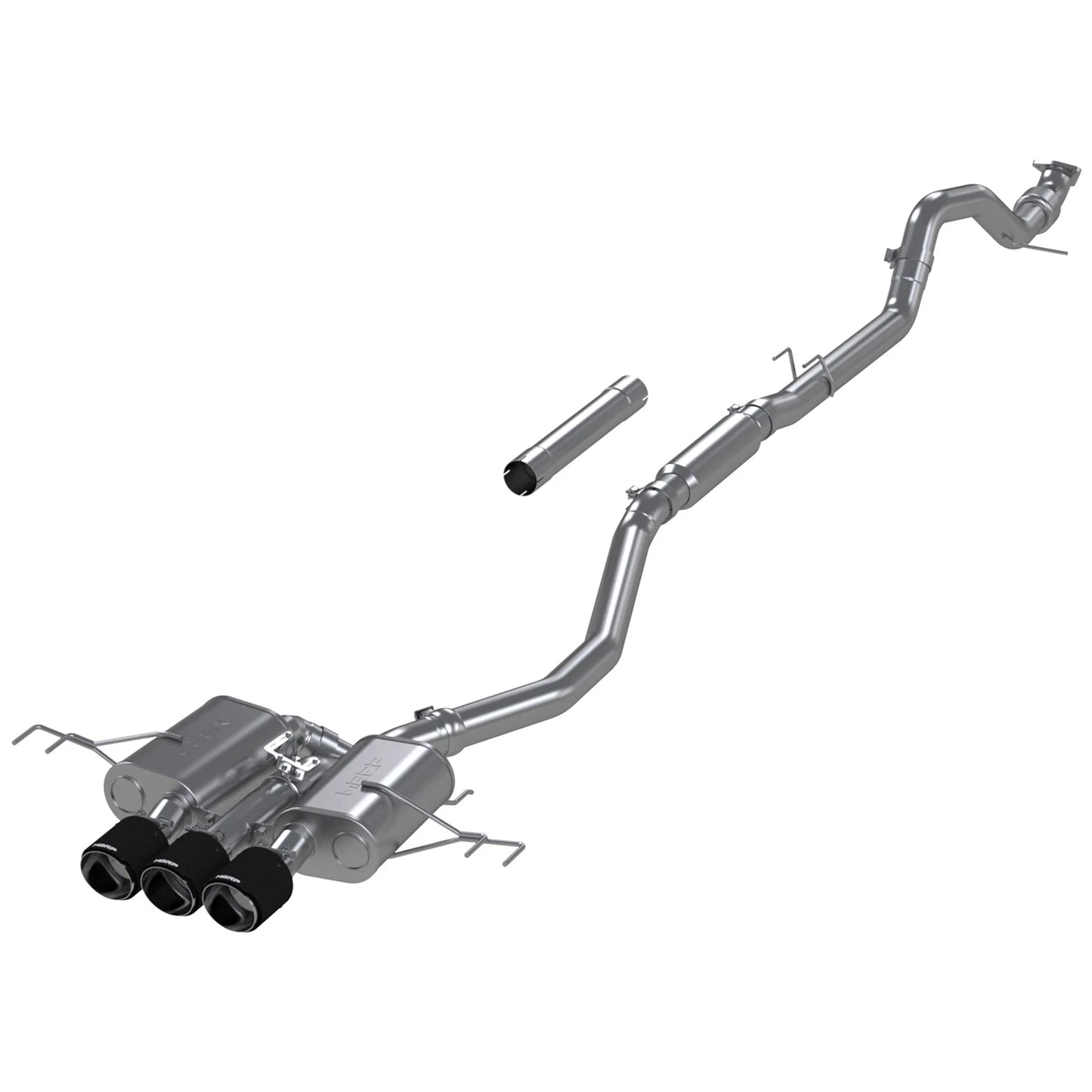 MBRP Stainless Steel Cat-Back Exhaust System | 2023+ Honda Civic Type-R (S49023CF)