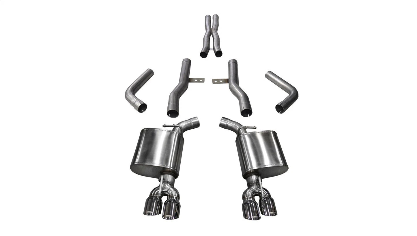 CORSA Xtreme SS Cat-Back | Dodge Challenger 6.4L/6.2L (15-23) (14989BLK)