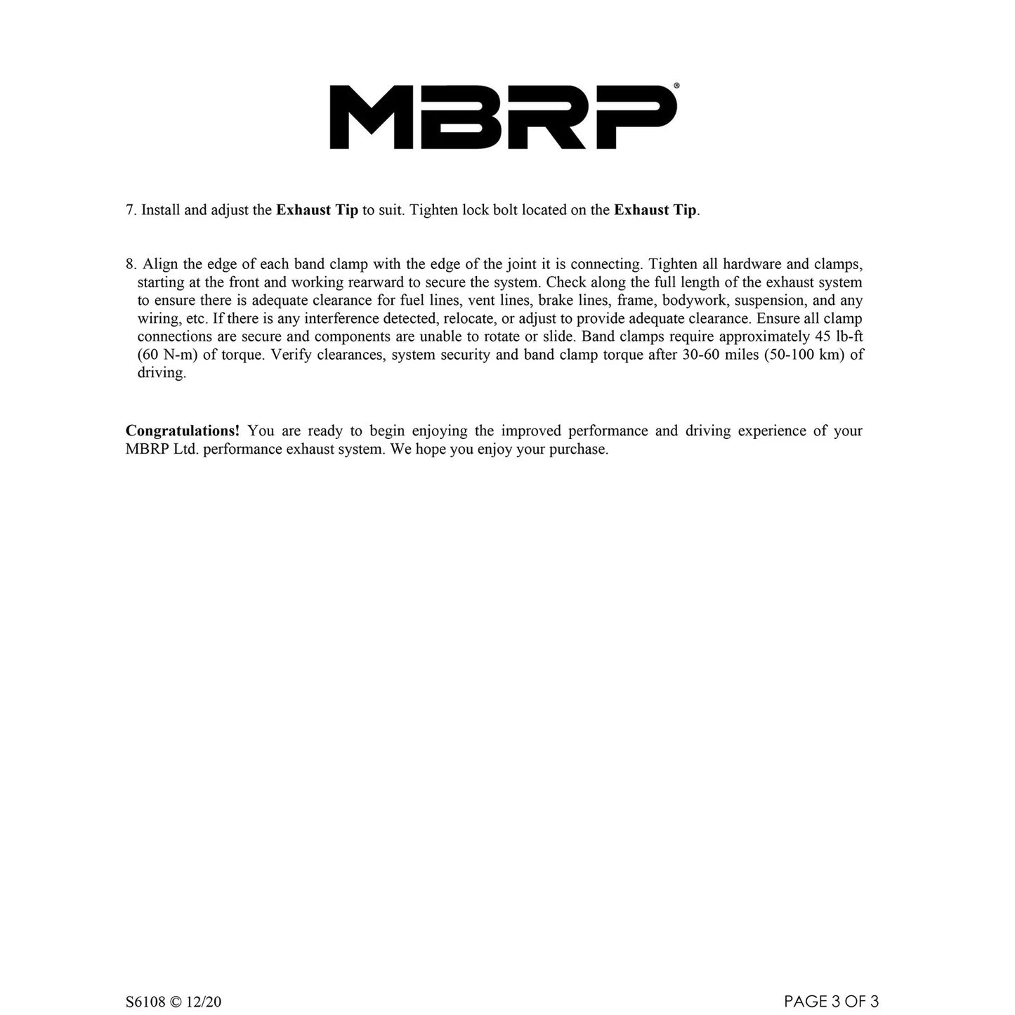 MBRP 4in Cat-Back Side Exit Exhaust | Ram 2500/3500 Cummins (04.5-07) (S6108AL)