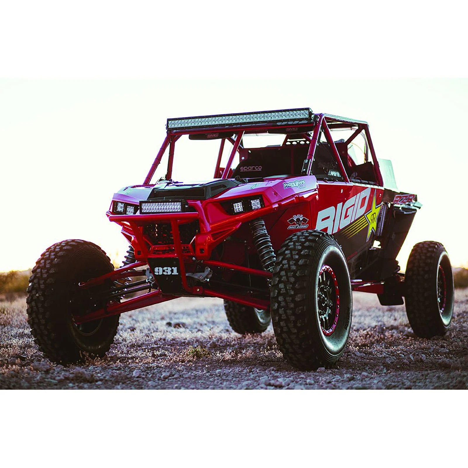 Rigid Industries Rigid E-Series Pro LED Light - Flood / 4in / Black Housing (RIG104113)