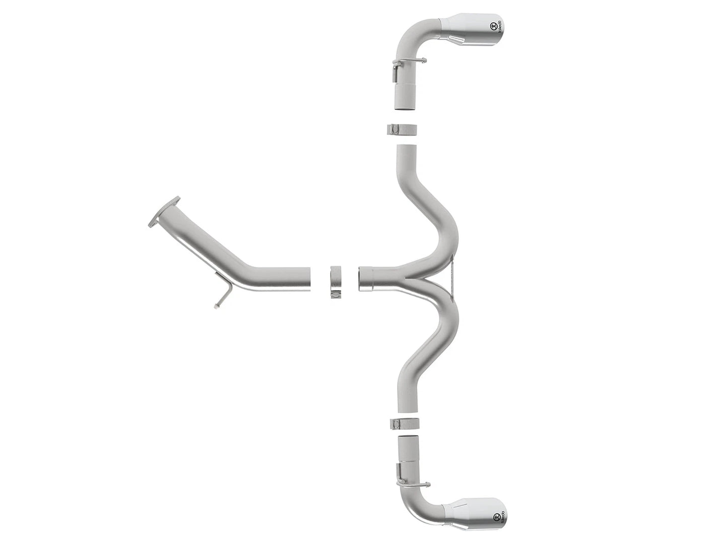 aFe Takeda 3in to 2.5in SS Axle-Back Exhaust | Hyundai Elantra GT Sport (18-20) (49-37002-1P)