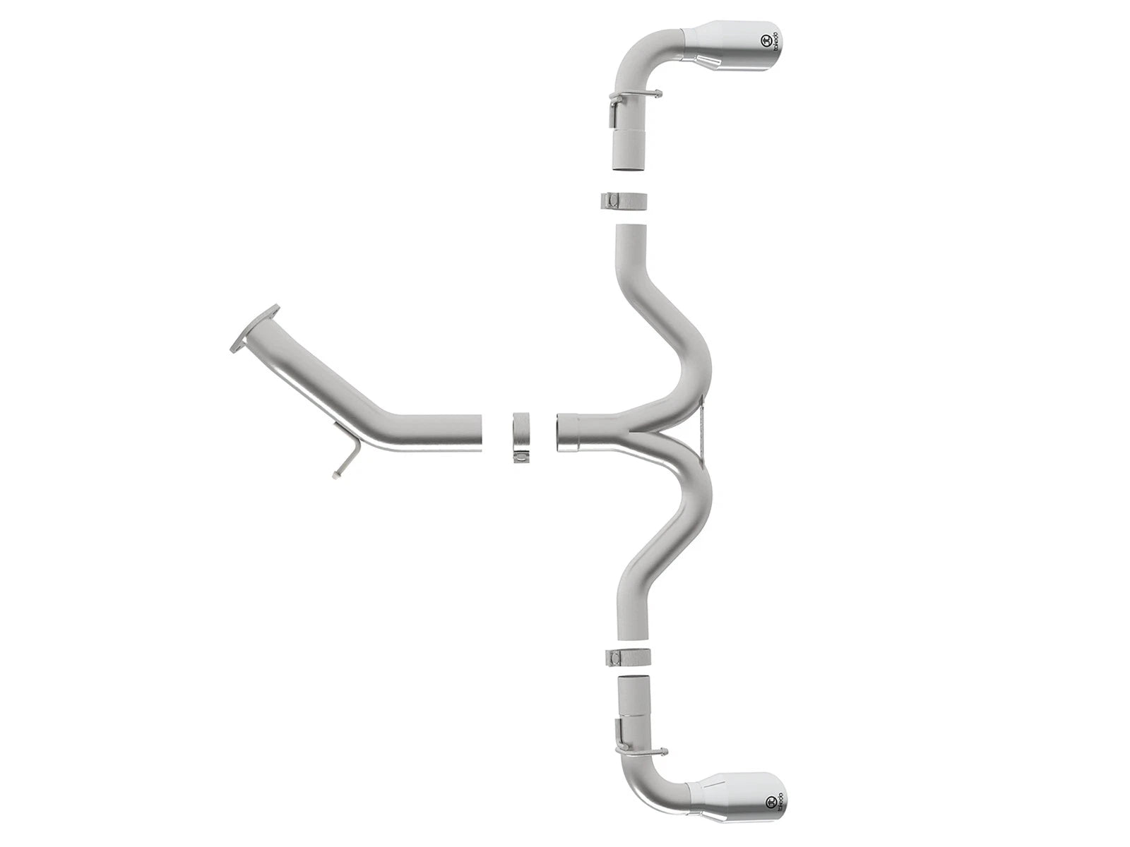 aFe Takeda 3in to 2.5in SS Axle-Back Exhaust | Hyundai Elantra GT Sport (18-20) (49-37002-1P)