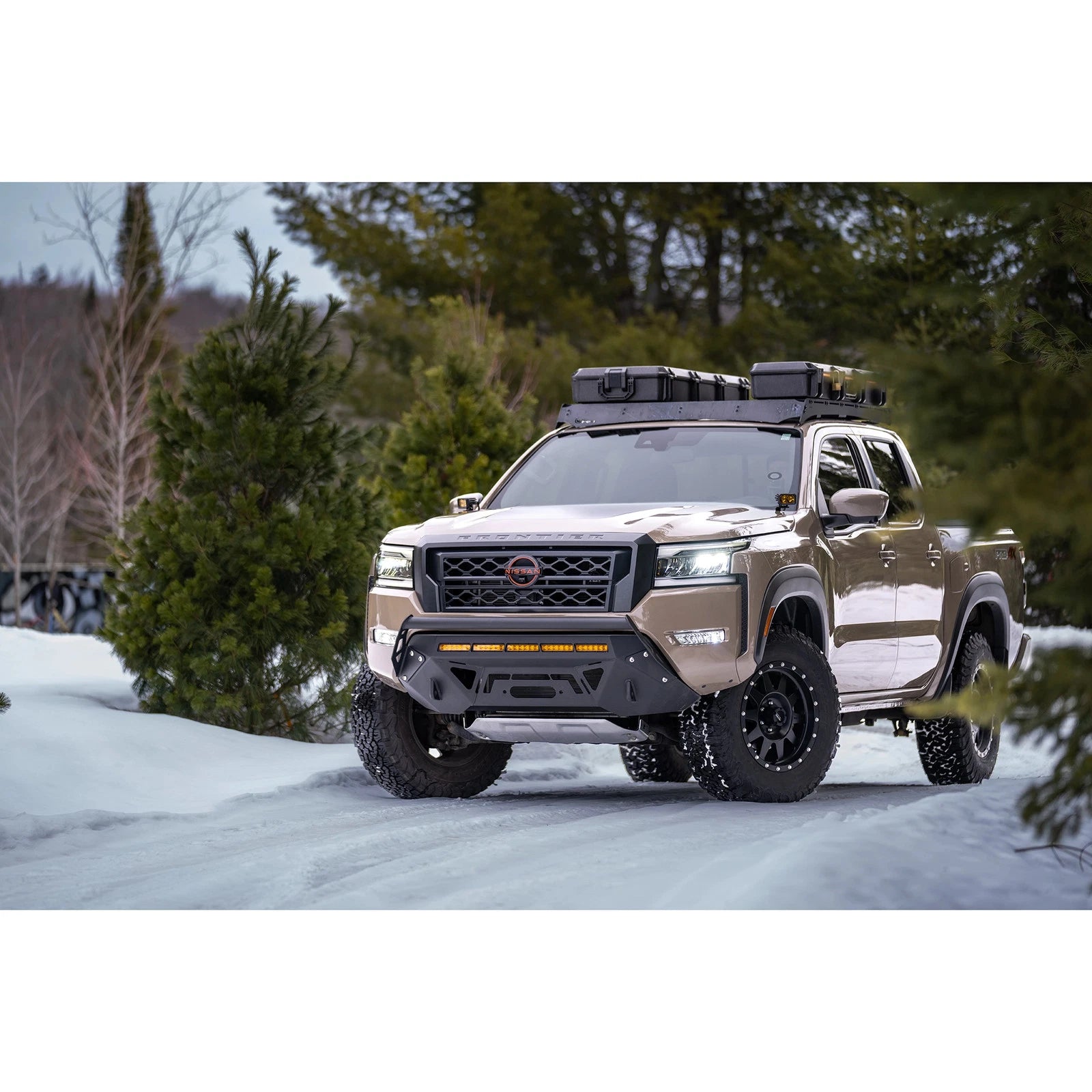MBRP 3in Tip 3in Cat Back Single Side Exit Street Profile | Nissan Frontier (22-23) (S5407BLK)