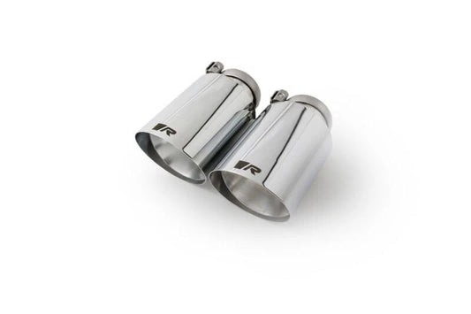 Remus 0446 70SGR for Stainless Steel 102mm Short Angled Cut Chrome Tail Pipe