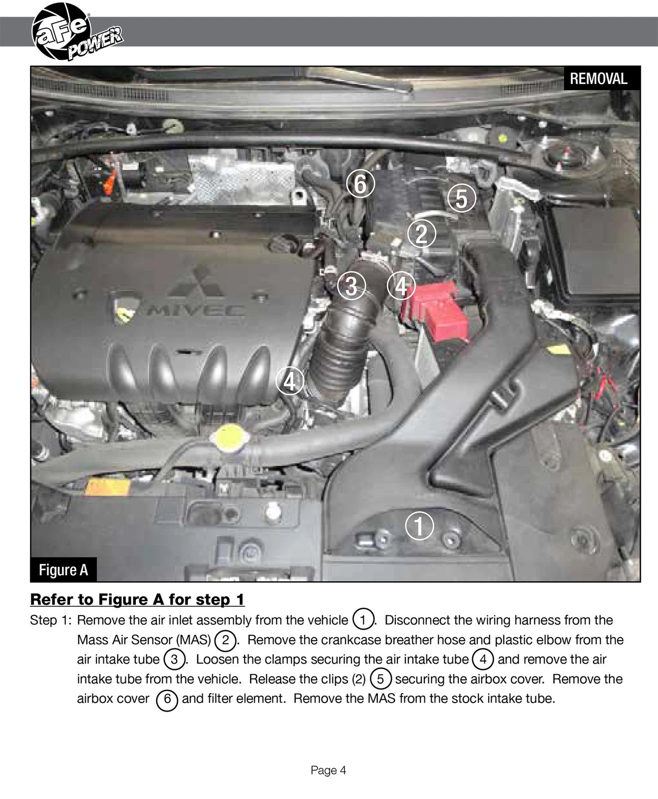 aFe Takeda Stage-2 Cold Air Intake | Mitsubishi Lancer GTS 2.4L (09-11) (TR-4203P)