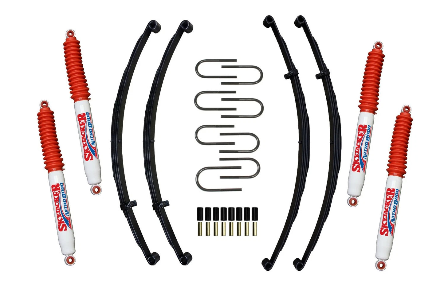 Skyjacker J32K-N 2-2.5" Suspension Lift Kit w/Shocks for 55-75 CJ5/CJ6/Willys