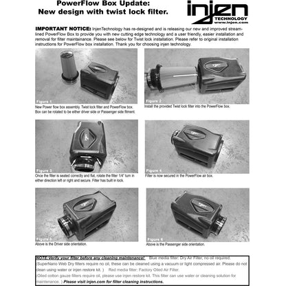 Injen Short Ram Intake with Power Flow Box | Jeep Wrangler JK 3.6L V6 (07-18) (PF5003WB)