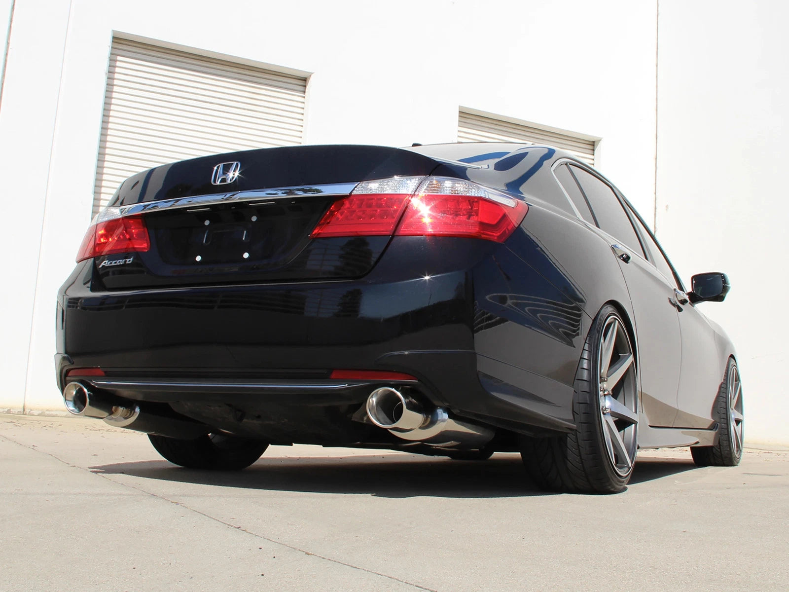 aFe Takeda 2-1/2in to 1-3/4in SS Dual Cat-Back Exhaust | Honda Accord LX/EX/EX-L (13-17) (49-36605)