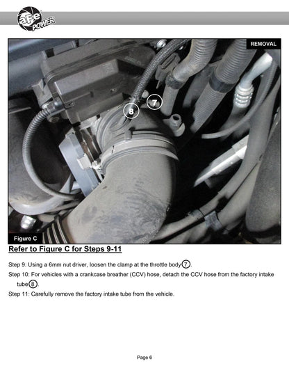 aFe Magnum FORCE Stage-2Si Cold Air Intake | BMW 3 Series E9x (06-11) (51-81012-C)