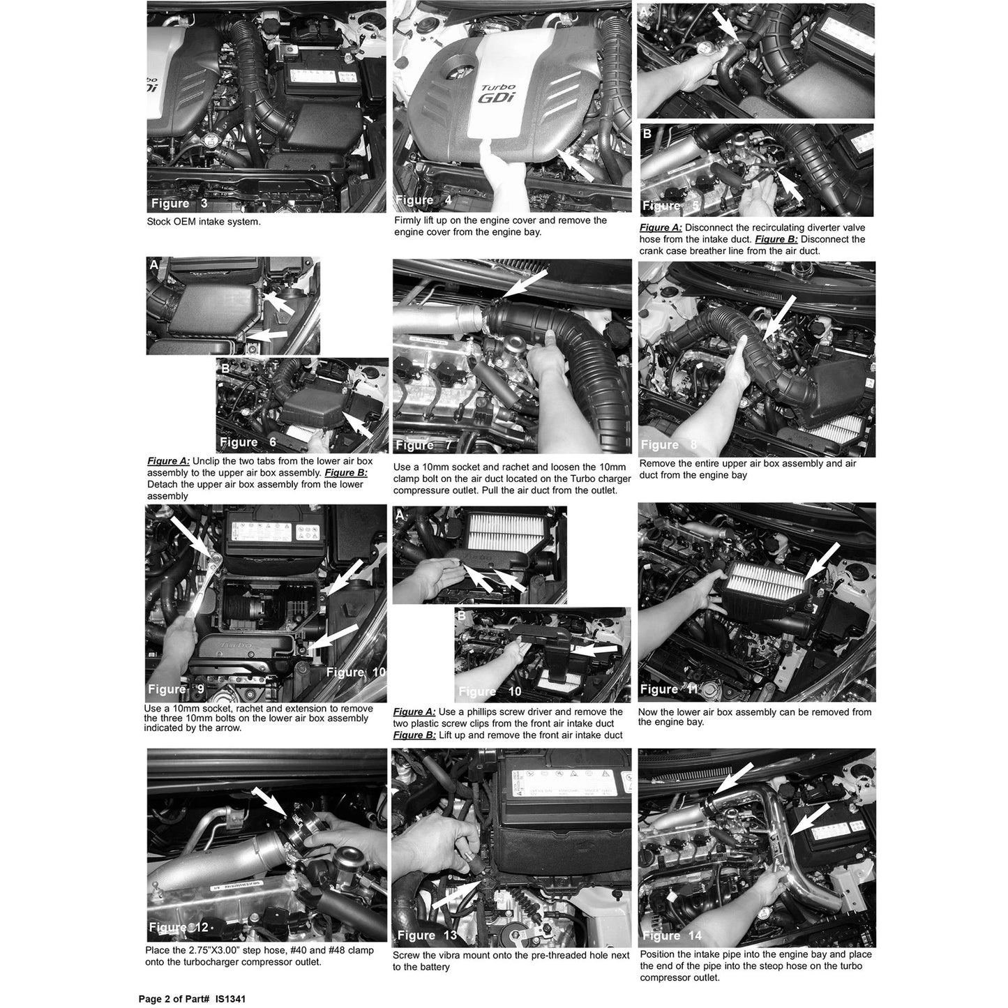 Injen Polished Short Ram Intake System | Hyundai Veloster Turbo 2013-2017 (IS1341P)