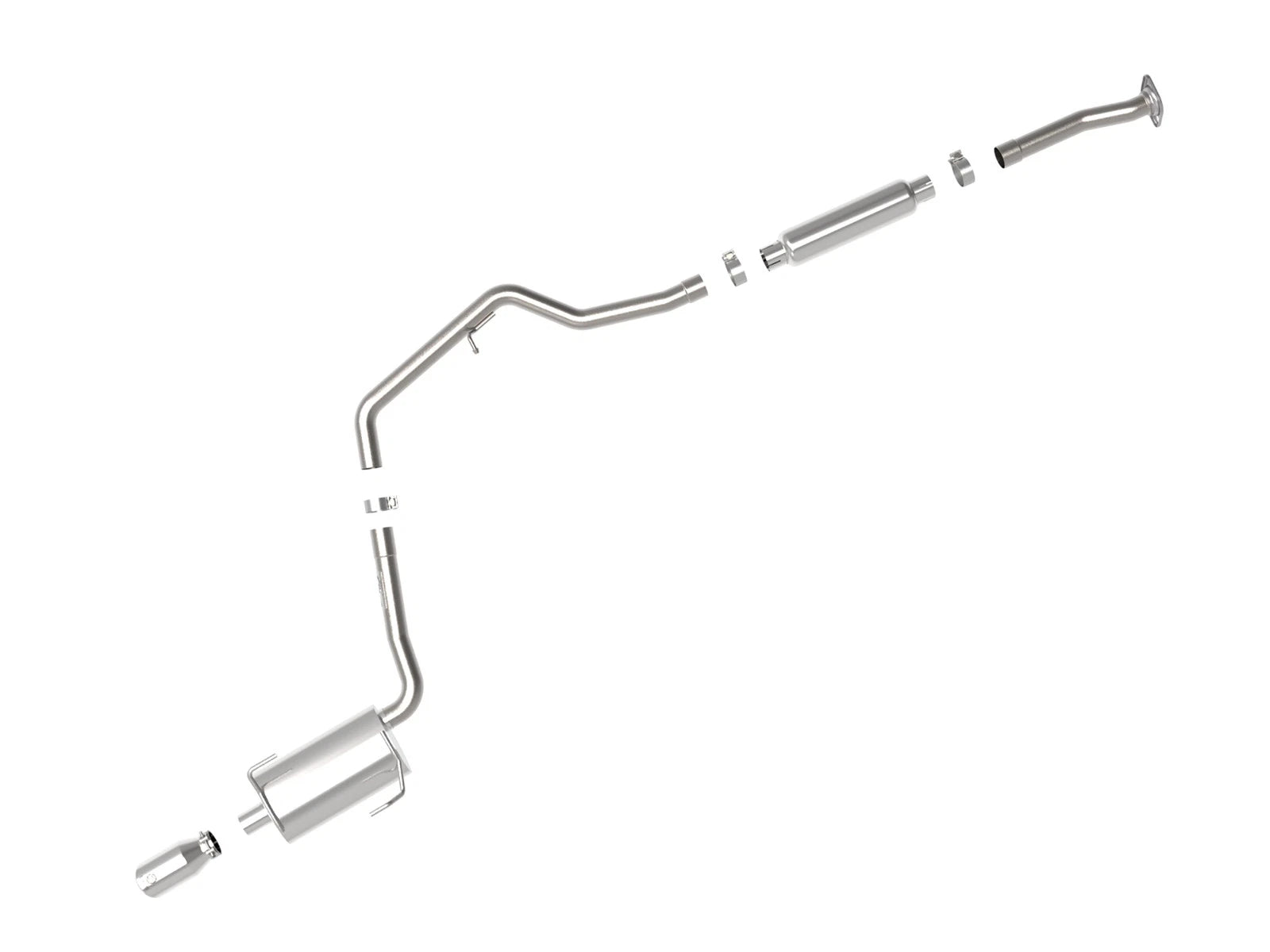 aFe Takeda 2-1/4in SS Cat-Back w/ Polished Tip | Subaru Impreza 2.0L (12-16) (49-36052-P)