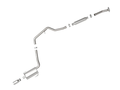 aFe Takeda 2-1/4in SS Cat-Back w/ Polished Tip | Subaru Impreza 2.0L (12-16) (49-36052-P)
