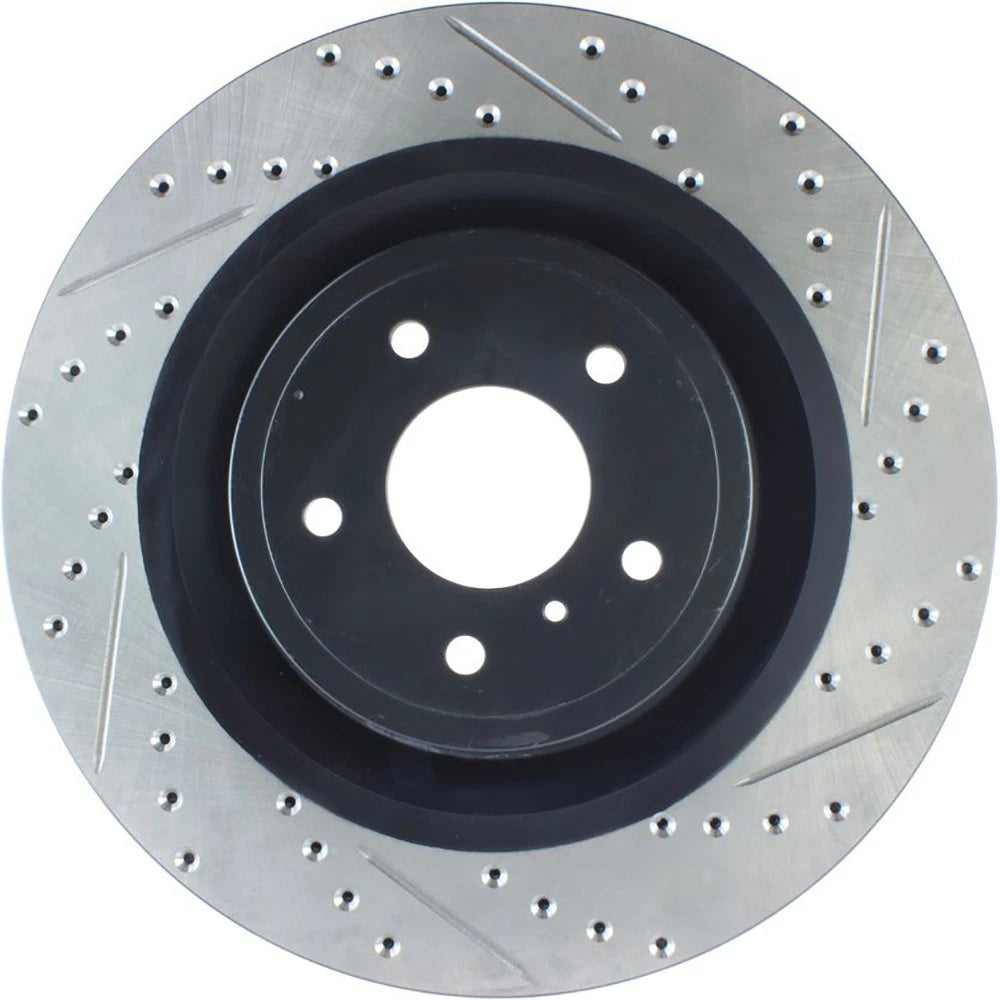 StopTech Drilled & Slotted Sport Rotor - Front Left | Multiple Fitments (127.42100L)