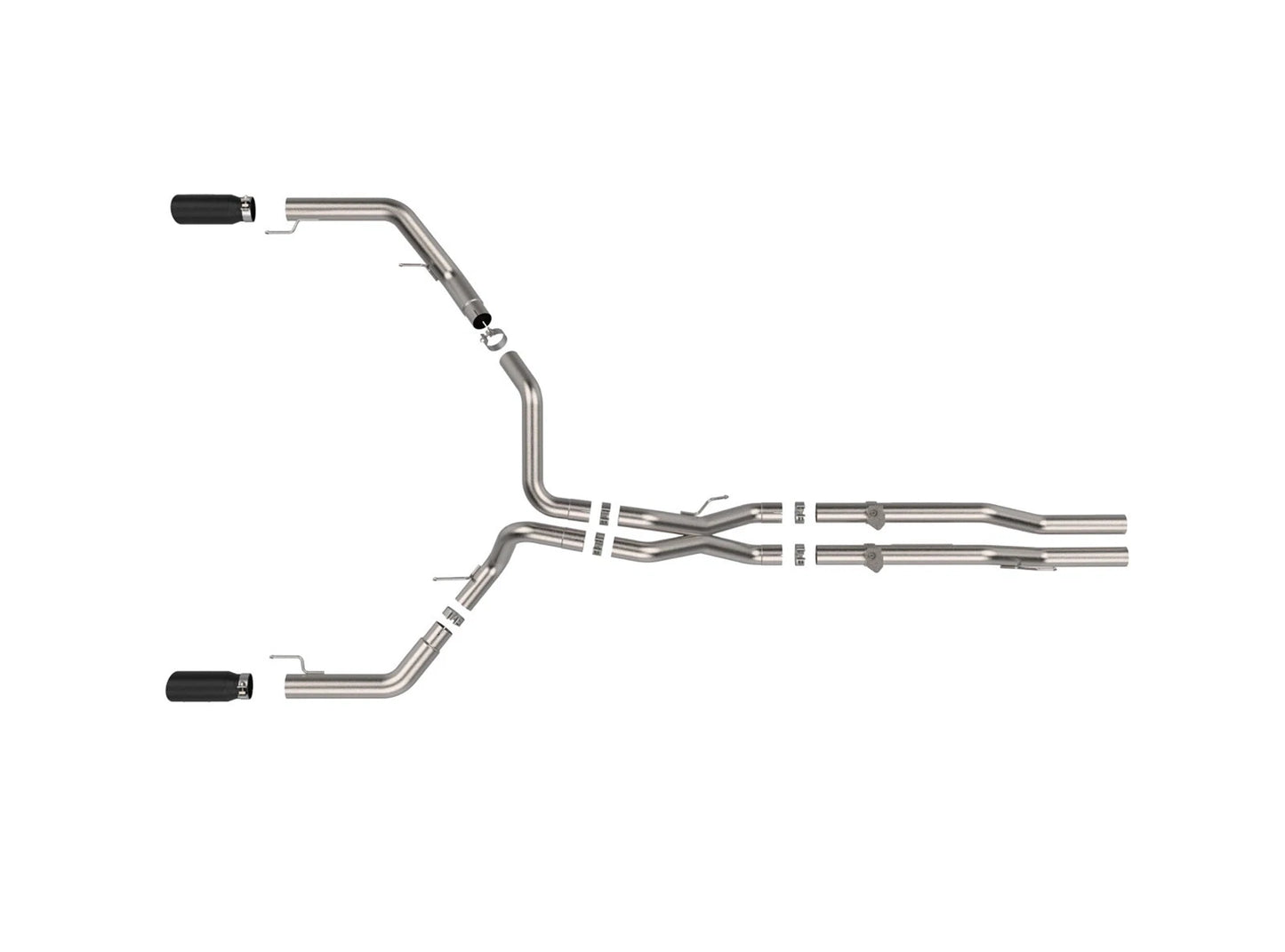 aFe 3in-3.5in Stainless Steel Cat-Back Exhaust System | Ford F-150 (21-24) (49-33151-B)