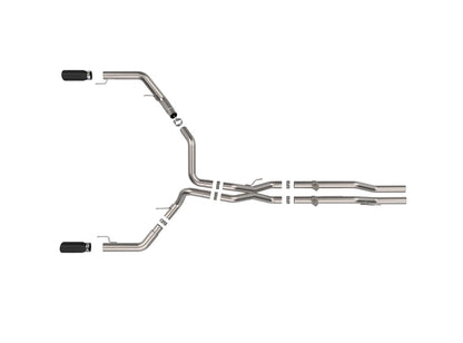 aFe 3in-3.5in Stainless Steel Cat-Back Exhaust System | Ford F-150 (21-24) (49-33151-B)