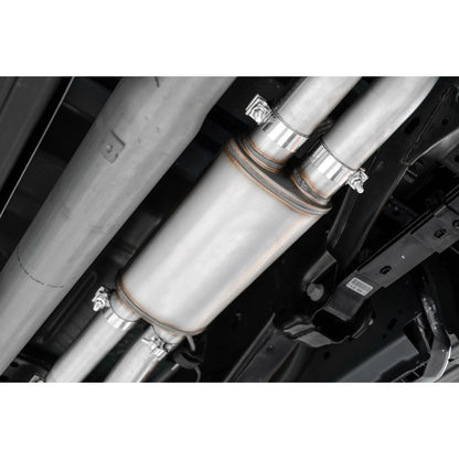 MBRP T409 3in Dual Rear Exit Resonator Back Exhaust | Ford F150 Raptor (17-20) (S5264409)
