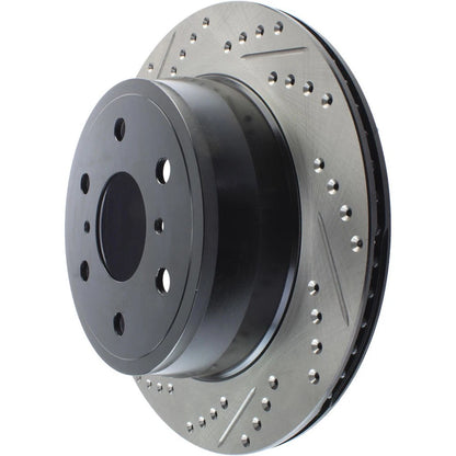 StopTech 127.66065R Rear Right Drilled Disc Brake Rotor for 07-20 Escalade Tahoe