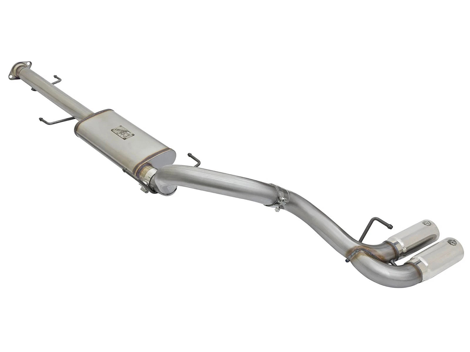 aFe 3in SS Cat-Back Exhaust w/ Mid-Side Tips | FJ Cruiser (07-14) (49-46030-P)