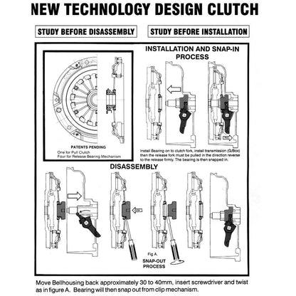 Exedy HD Twin Plate Clutch Kit 615 lb/ft | 2008-2015 Mitsubishi Evo X (MM062HD)