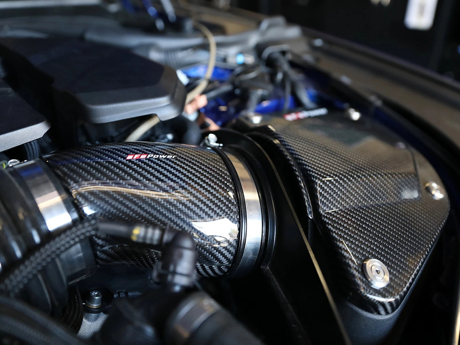 aFe Momentum Black Series CF Pro 5R Air Intake | BMW M5 (F90) (58-10005R)
