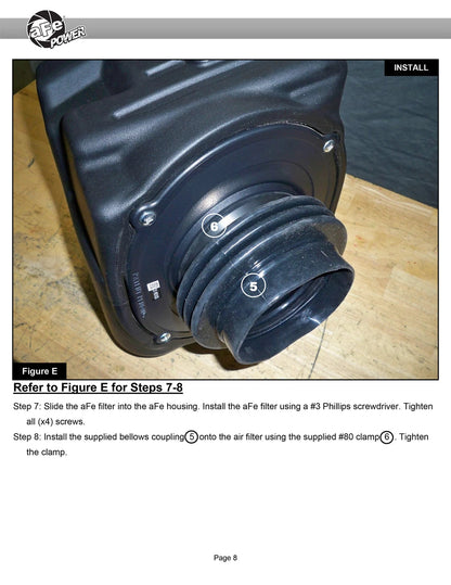 aFe Quantum Cold Air Intake w/ Pro Dry S Media | GM Silverado/Sierra 1500 V8-5.3/6.2L (14-19) (53-10030D)