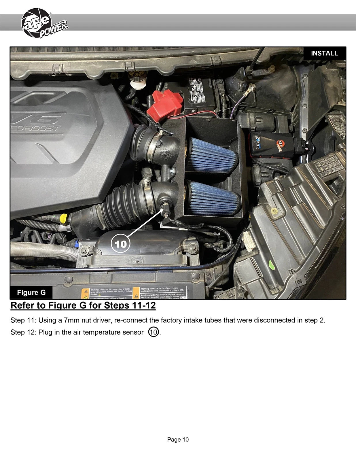 aFe Rapid Induction Cold Air Intake w/ Pro 5R Filter | Ford Edge V6 2.7L (19-20) (52-10003R)