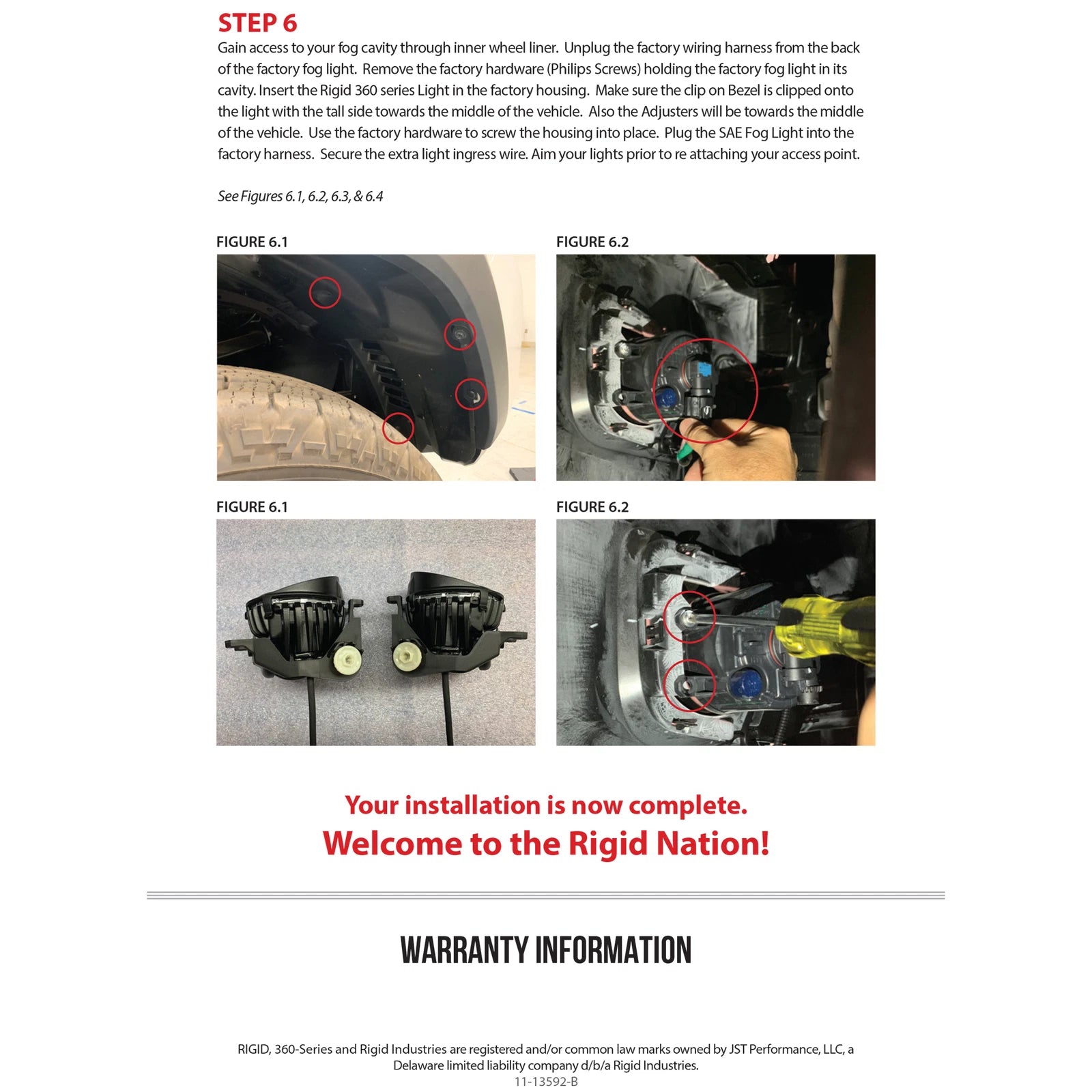 Rigid Industries 360-Series PRO SAE Fog Kit | Toyota Tundra / 4Runner / Tacoma (14+ / 16+) (37116)