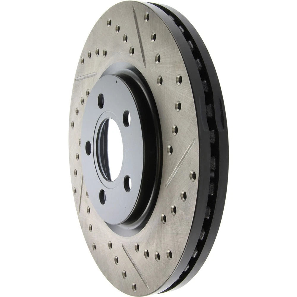 StopTech 127.63053L Front Left Drilled Disc Brake Rotor for 2003-2005 Dodge Neon