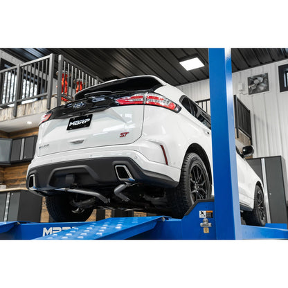 MBRP 2.5in Dual Rear Exit Axle-Back 304 SS Exhaust System | Ford Edge ST (19-22) (S5239304)