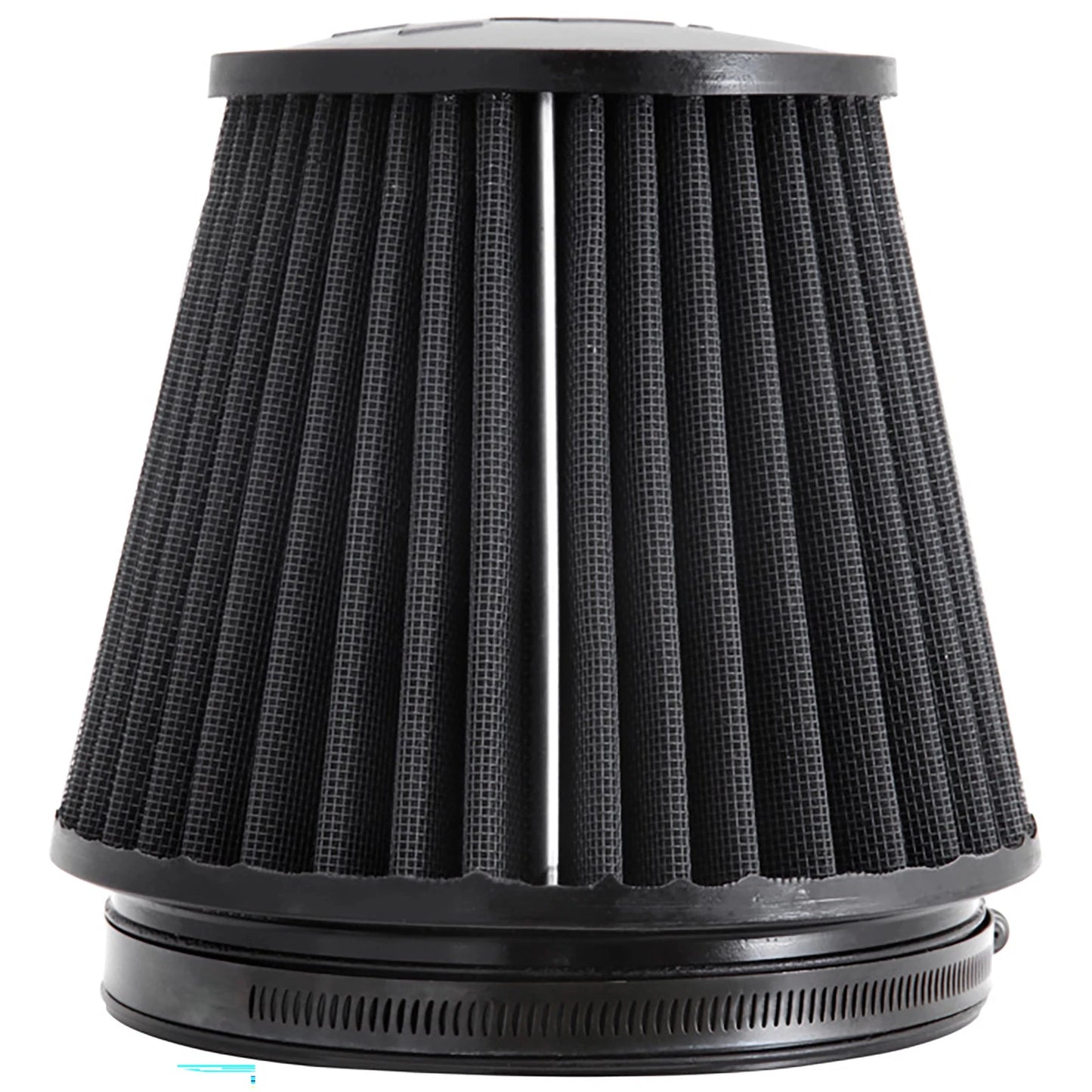 K&N RU-3102HBK Universal Round Tapered High Flow Washable Air Filter for Intake