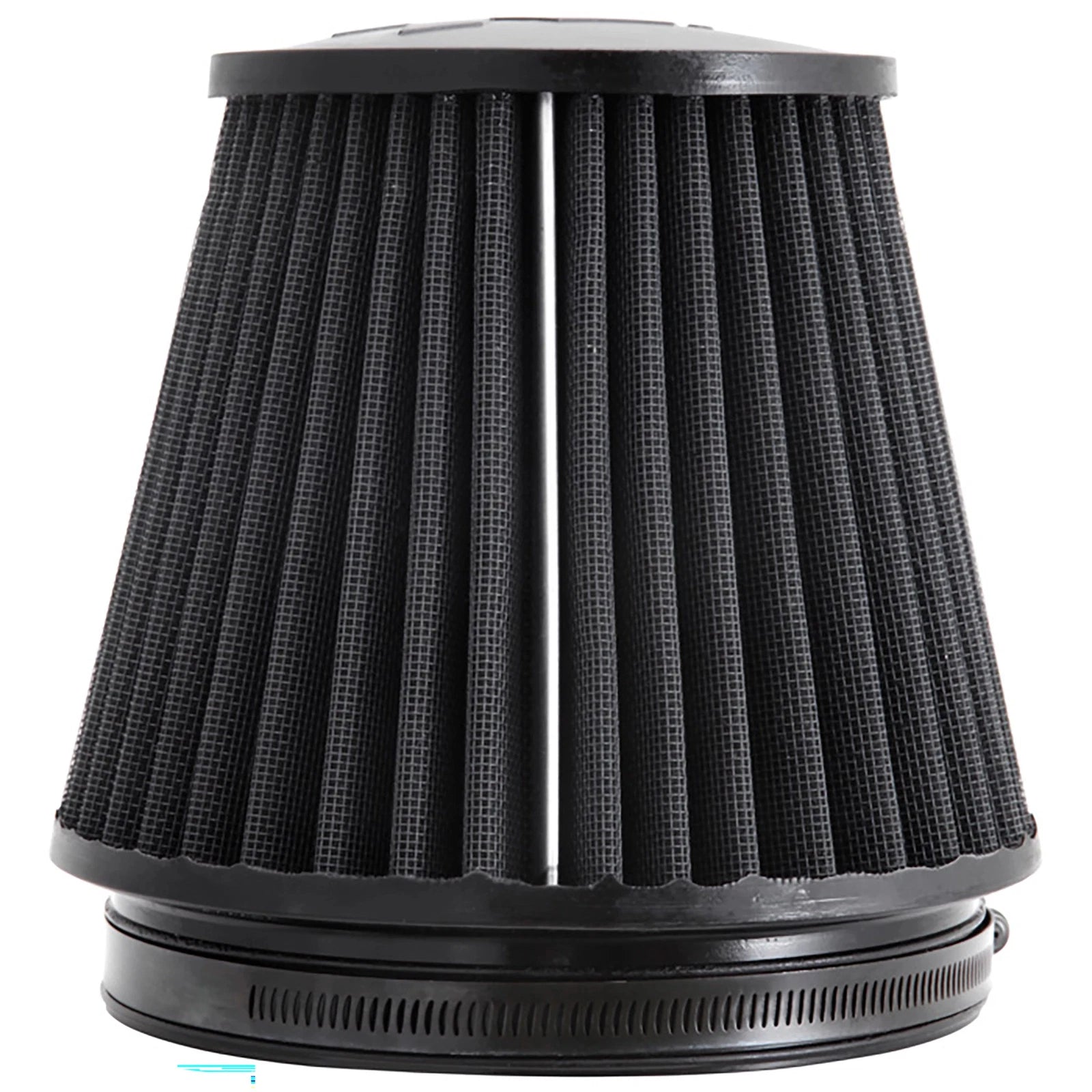 K&N RU-3102HBK Universal Round Tapered High Flow Washable Air Filter for Intake