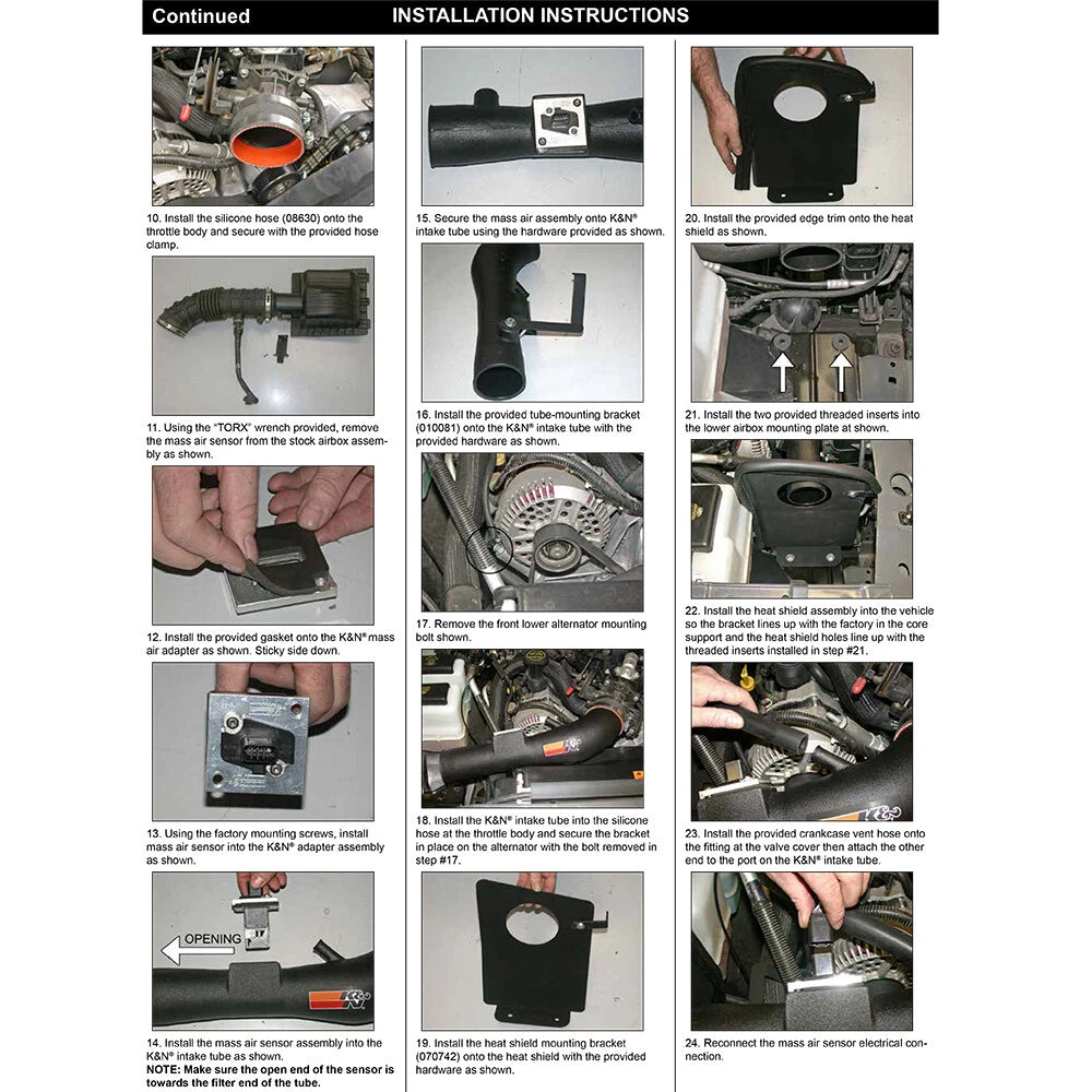 K&N Performance Intake Kit | Ford Ranger / Mazda B4000 V6-4.0L (57-2561)