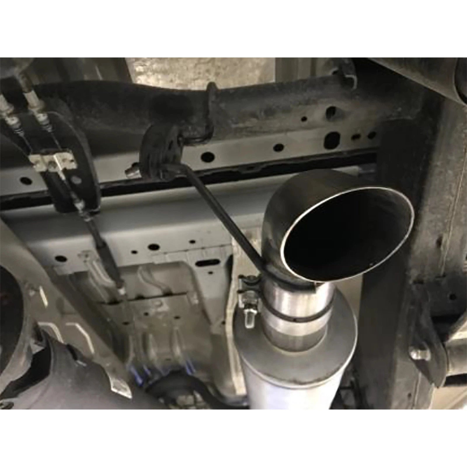 MBRP 3in AL Turn Down Armor Lite Cat Back Exhaust System | Ford Ranger Ecoboost 2.3L 2019 (S5225AL)
