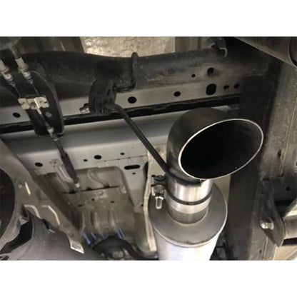 MBRP 3in AL Turn Down Armor Lite Cat Back Exhaust System | Ford Ranger Ecoboost 2.3L 2019 (S5225AL)