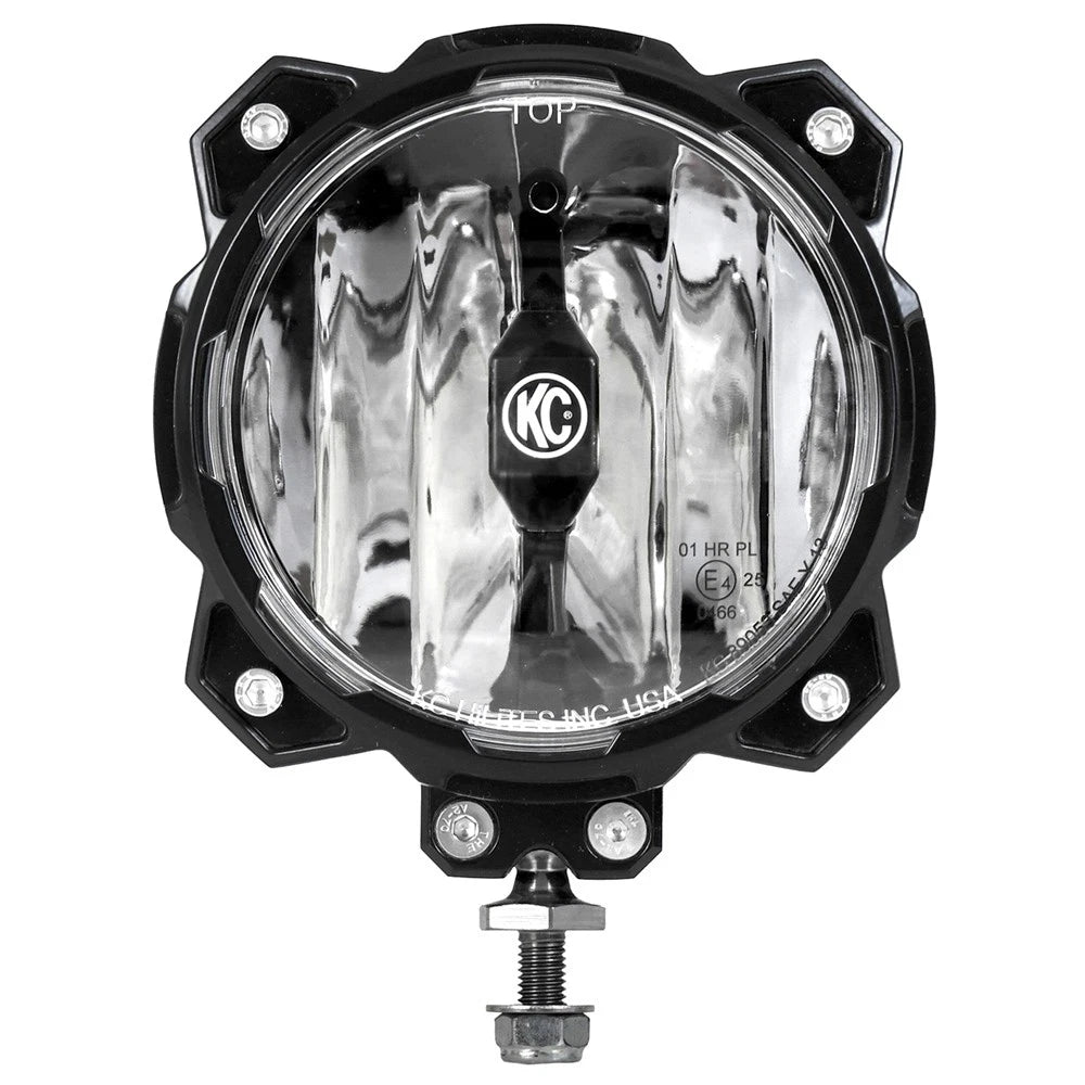 KC HiLites Gravity LED Pro6 Pod: Pedestal Mount - Each / Driving Beam (KC91302)