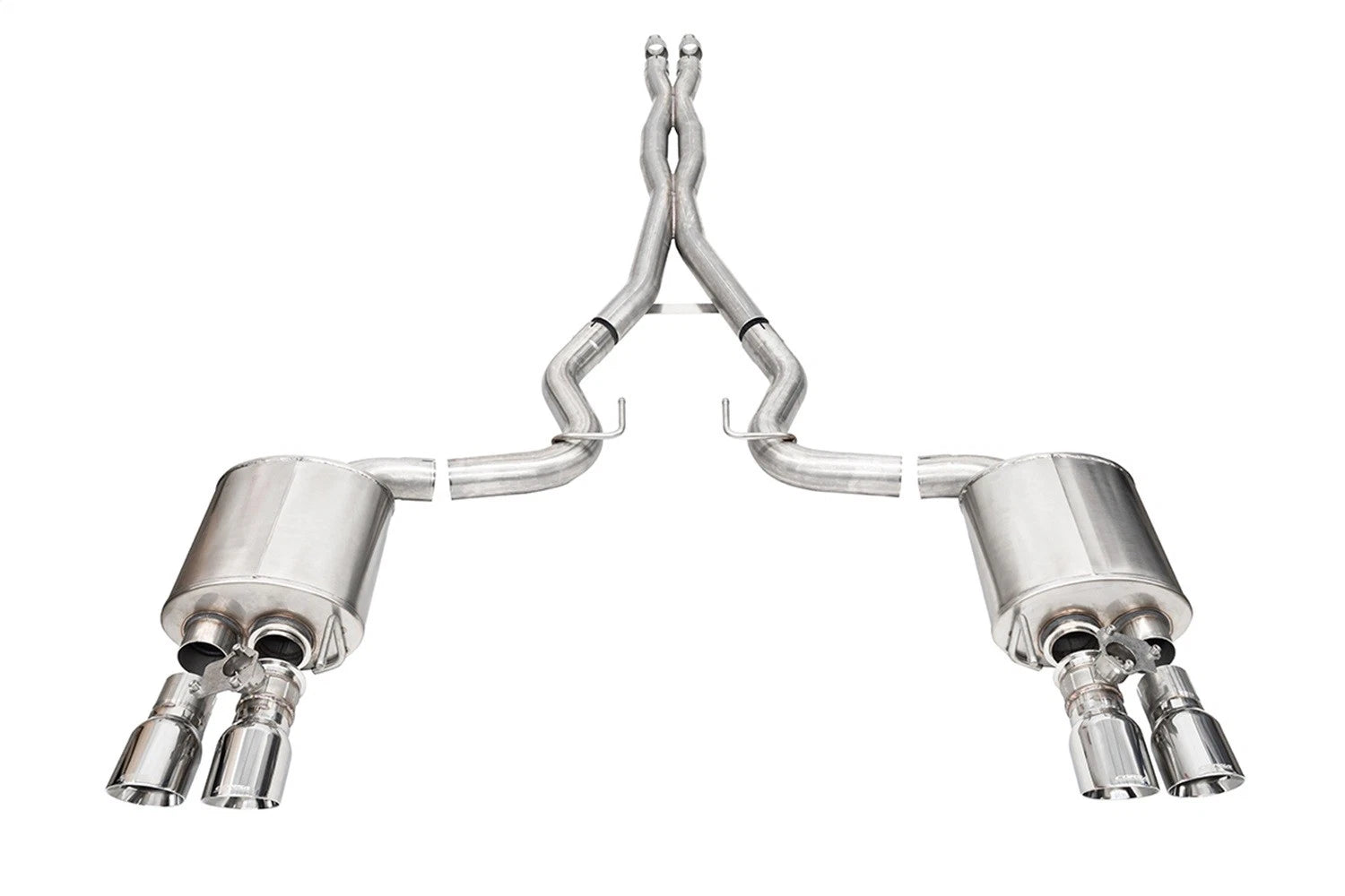 CORSA Xtreme Valved / 3.0 in Cat-Back 4.0 in Slash Tips | 2024 Mustang GT Coupe (21259)