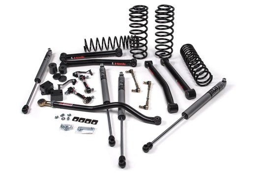 JKS 18-21 Jeep JL J-Kontrol 3in 2Dr w/Fox 2.5 Performance Elite Series Shocks STD Rate Coils