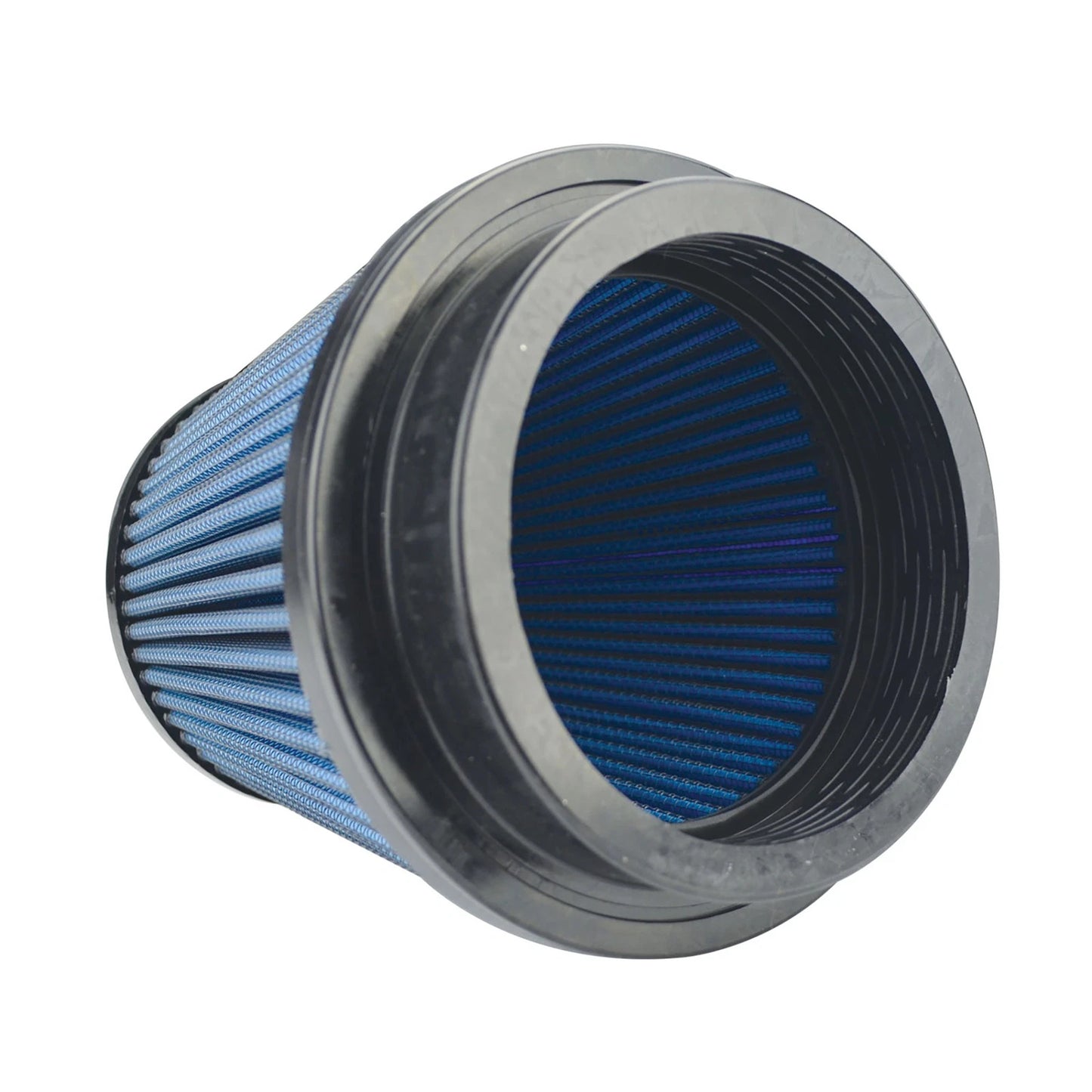 Injen SuperNano-Web Dry Air Filter 4in ID x 5.5in Base x 5.4in Height x 4in Top (X-1128-BB)