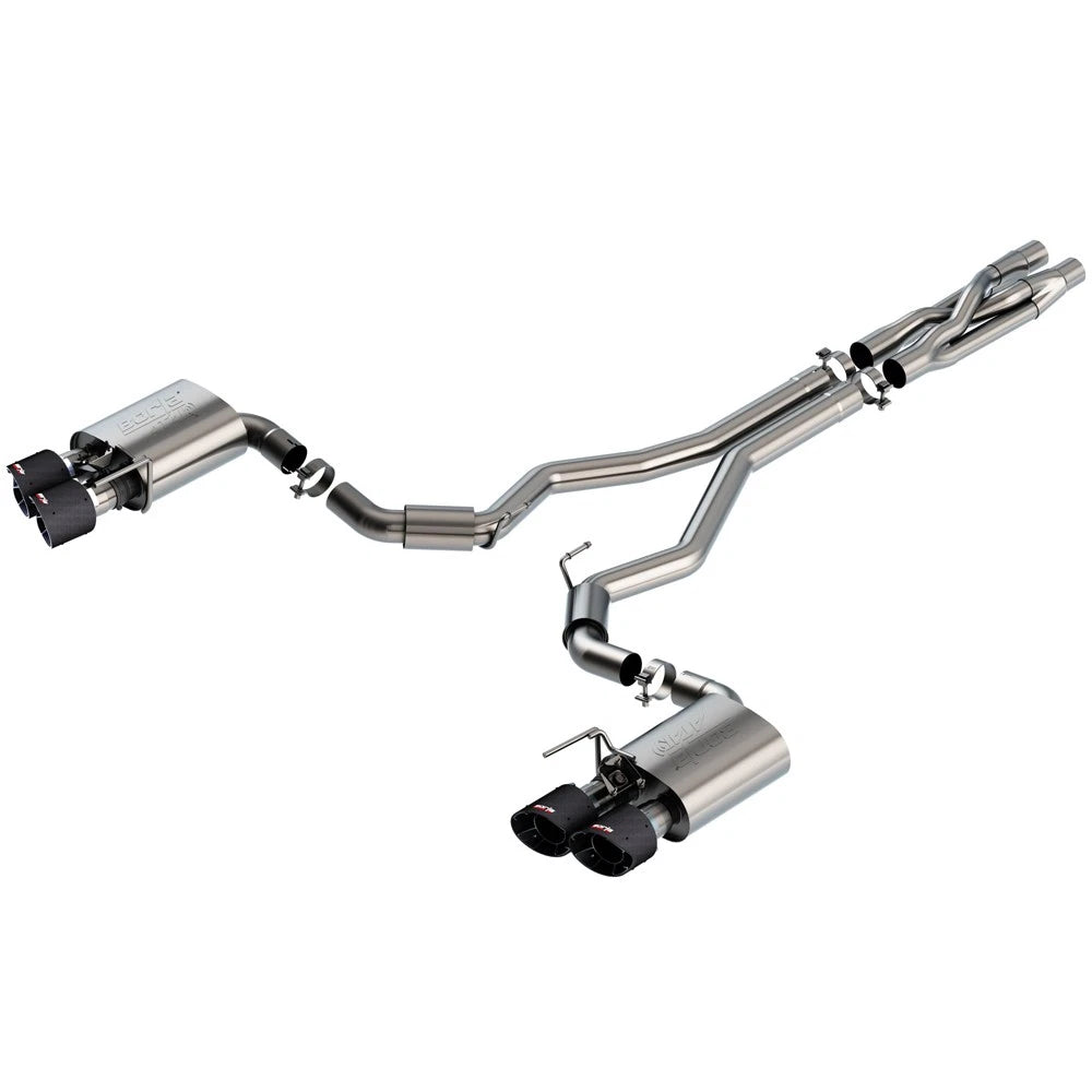 Borla Cat-Back Exhaust System - ATAK | 2020-2020 Ford Mustang Shelby GT500 5.2L (140837)