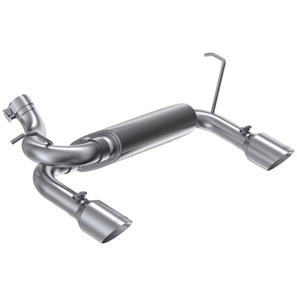 MBRP 2.5in Axle-Back D&S Dual Rear Exit Aluminum Exhaust | Jeep Wrangler/Rubicon (07-14) (S5528AL)